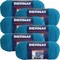 Multipack of 6 - Bernat Super Value Solid Yarn-Peacock